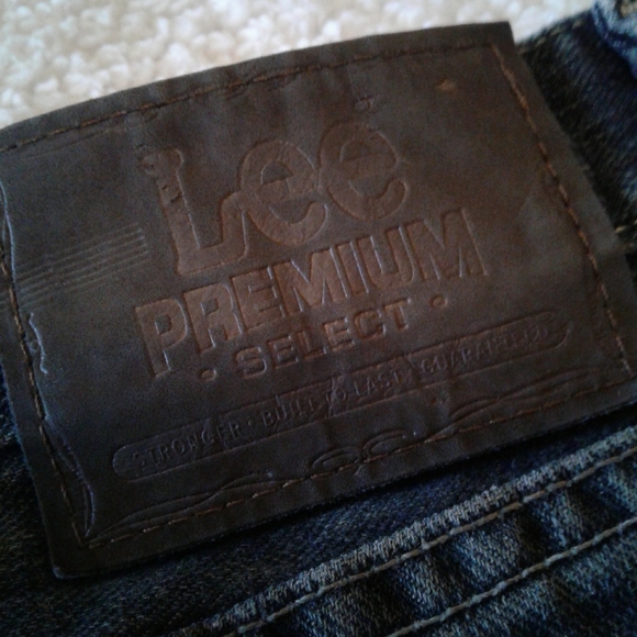 🌺 Mens Lee Premium Select Relaxed Straight Leg Jeans - Picture 5 of 7